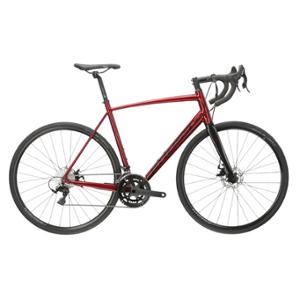 BICYCLE -ROAD- 28 KROSS VENTO DISQUE 4.0 SIZE: S (20) ALUMINIUM CARBON FORK RED/BLACK