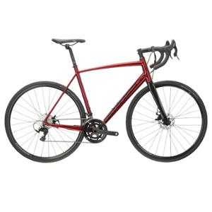 VELO ROUTE 28" KROSS VENTO DISQUE 4.0 TAILLE M (21") ALUMINIUM FOURCHE CARBONE ROUGE / NOIR