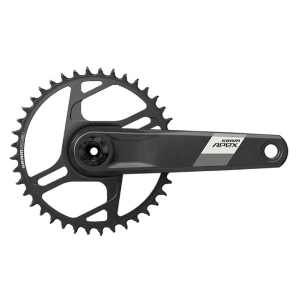 CHAINSET -ROAD/GRAVEL- MONO 40 TEETH LENGTH: 172.5 SRAM APEX XPLR D1 DUB WIDE 12 GEARS