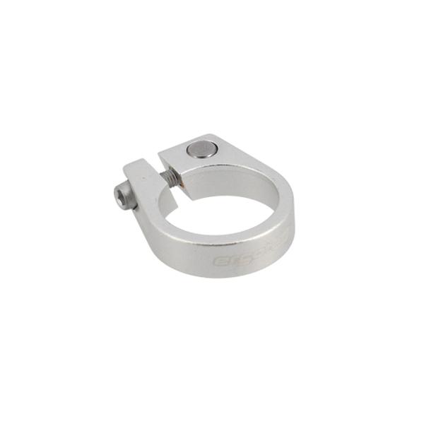 COLLIER TIGE DE SELLE ROUTE D31.8 MM ERGOTEC SCI-105 ARGENT ALU 6061