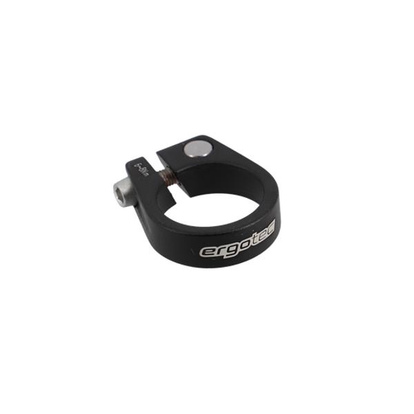 COLLIER TIGE DE SELLE ROUTE D28.6 MM ERGOTEC SCI-105 NOIR ALU 6061