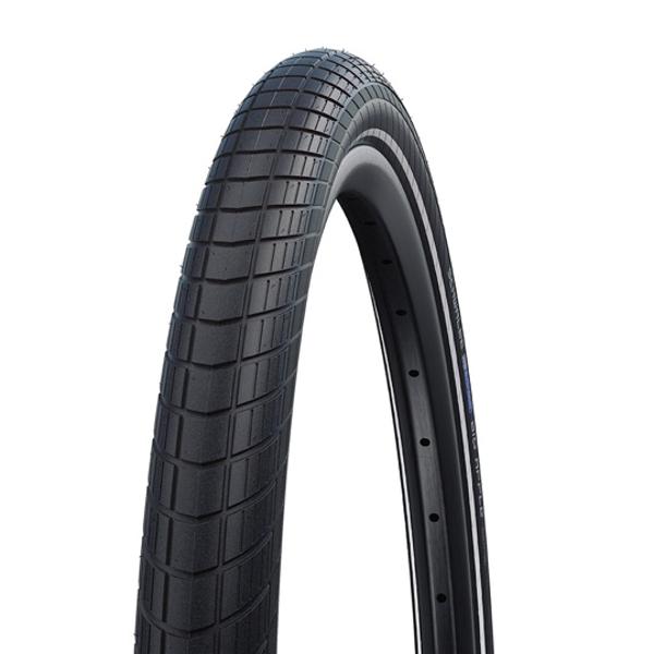 PNEU VTC / URBAIN 20X2.15 TR SCHWALBE BIG APPLE TT NOIR (55-406) VAE / EBIKE 25 KM / H