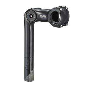 ADJUSTABLE HANDLEBAR STEM PLONGEUR D25.4 L95 UNO ALU BLACK OUVRABLE 0 A 60° (31,8 HANDLEBAR)