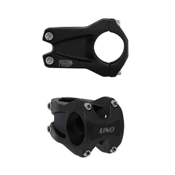 POTENCE VTT AHEAD SET 1''1 / 8 L45 UNO ALU NOIR 0° (CINTRE 35.0)