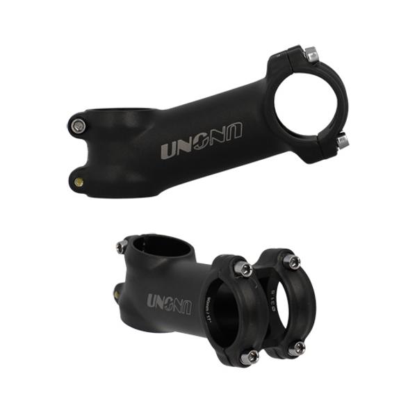 POTENCE VTT AHEAD SET 1''1 / 8 L90 UNO ALU NOIR + 17° (CINTRE 31.8)