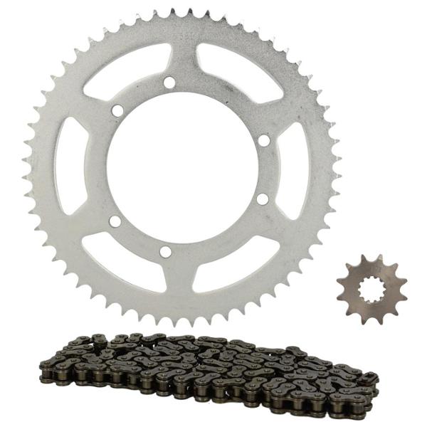 KIT CHAINE TEKNIX ADAPT. SHERCO 50 ENDURO / SM 2003-> 428 12X56 (DEMULT. ORIGINE)