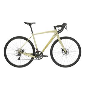 VELO GRAVEL 28" KROSS ESKER 1.0 TAILLE L (21") ALUMINIUM BEIGE / OR