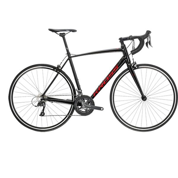 VELO ROUTE 28" KROSS VENTO 2.0 TAILLE M (21") ALUMINIUM NOIR / ROUGE