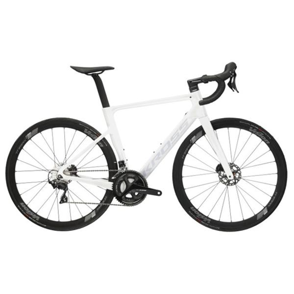 VELO ROUTE 28" KROSS VENTO DISQUE 8.0 TAILLE S (18") CARBONE NOIR / GRIS