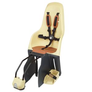 BABY CARRIERREAR ON FRAME POLISPORT MINIA YELLOW WITH GOLD CUSHION <22kg