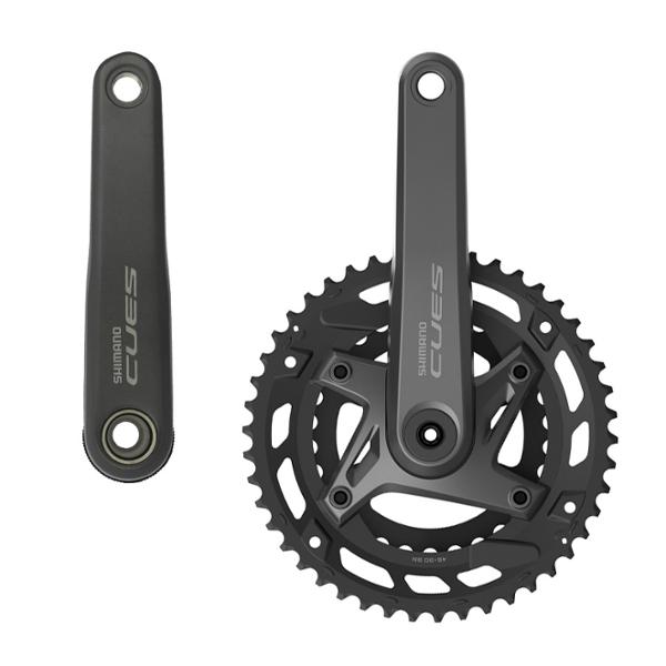 CHAIN SET -MTB- DOUBLE 46-30D LENGTH: 170 ALU SHIMANO CUES FC-U6000 9/10 GEARS