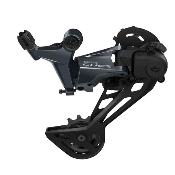 DERAILLEUR VTT AR SHIMANO CUES RD-U8020 SHADOW RD+ NOIR SUPER GDE CHAPE (2X11)