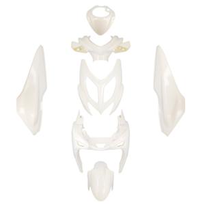 BODY KIT -SCOOTER- TUN'R FOR NITRO/AEROX 2013-> PAINTED WHITE   - 7 PARTS ORIGINAL TYPE