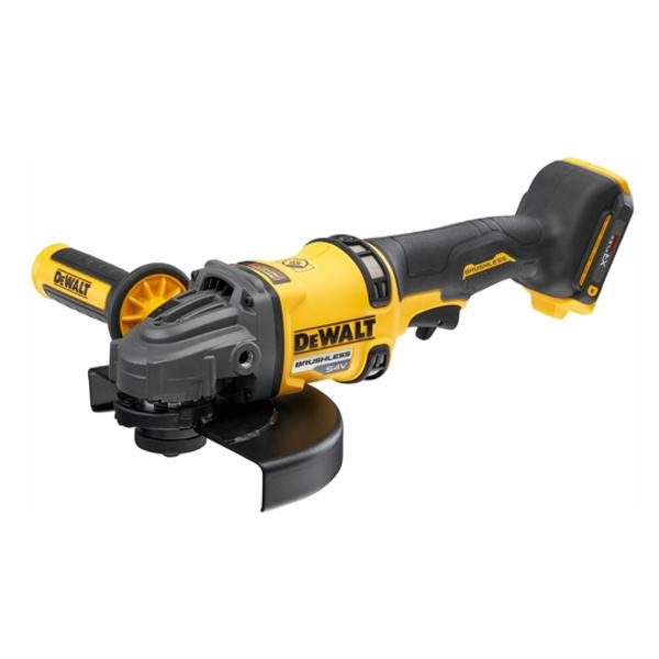 AMOLADORA 180 MM XR FLEXVOLT DEWALT 54V BRUSHLESS - INTERRUPTOR DE GATILLO