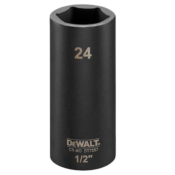 Douille à Choc Dewalt DT7541-QZ 24 Mm 1/2″ – Hexagonale, Pour Perceuse/visseuse, Applications Extrêmes