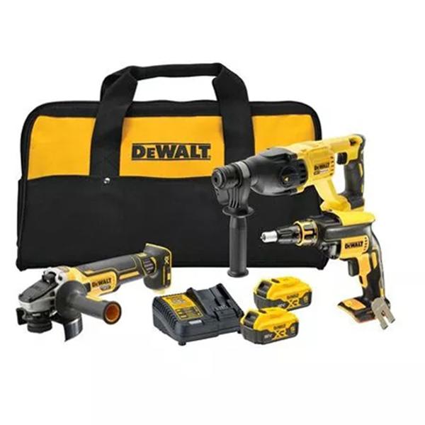 KIT 3 OUTILS XR DEWALT 18V 5AH LI-ION BRUSHLESS