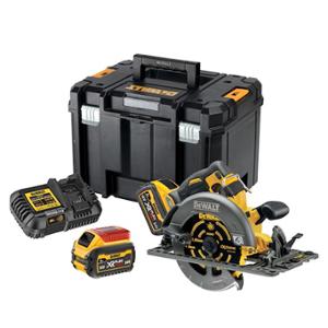 CIRCULAR SAW  XR FLEXVOLT DEWALT54V 2Ah LI-ION BRUSHLESS 190mm - COMPATIBLE GUIDE RAIL