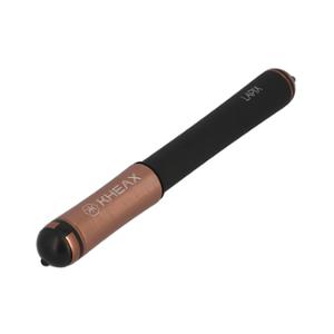POMPE MINI ROUTE KHEAX LAPIX HP M TOUT ALU NOIR MATT / BRUN L215MM 120PSI / 8.3 BAR