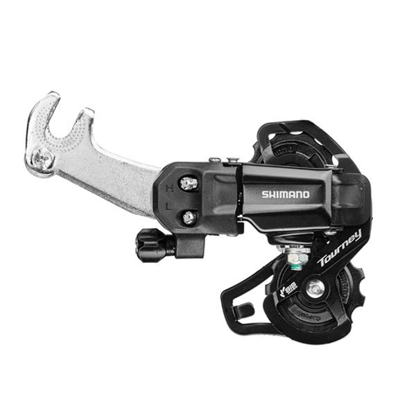 DERAILLEUR VTT AR SHIMANO TY200 TOURNEY 6 / 7V  A PATTE  CHAPE COURTE