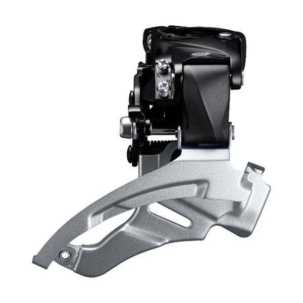 DERAILLEUR VTT AV SHIMANO D34.9 / 31.8 / 28.6 ALTUS M2000 (TIRAGE HAUT ET BAS) COLLIER HAUT
