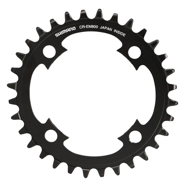 PLATEAU E BIKE / VAE MONO DIAM 104 32DTS NOIR SHIMANO FC E8000 / E8050 / M8050 / EM800 12V.