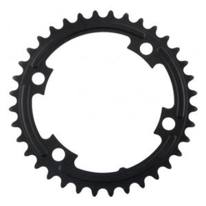 CHAIN RING -ROAD- Ø110 INTER 36 T BLACK SHIMANO ORIGINE 105 5800 11 GEARS - 4 SPOKES