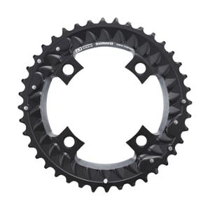 CHAIN RING -MTB- TRIPLE Ø96 EXTER 40 T BLACK 4 SPOKES SHIMANO ORIGINE SLX M7000 10 GEARS