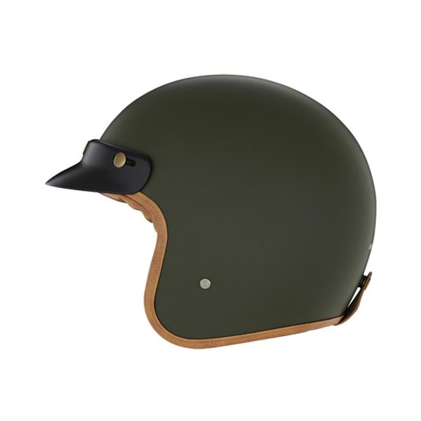 CASQUE JET NOX N 243 KAKI MAT T53-54 XS - CE 22.06