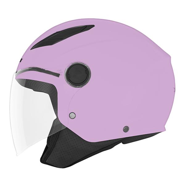CASQUE JET NOX ENFANT N710 ROSE T47-48 YS - CE 22.06