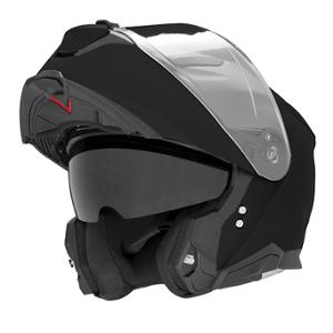 HELMET -FLIP UP- NOX N967 BRIGHT BLACK - SIZE: 59-60 L - CE 22.06