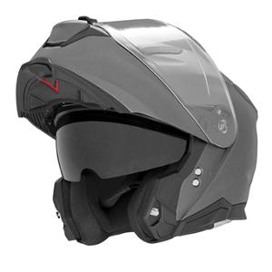 HELMET -FLIP UP- NOX N967 MATTE TITANIUM - SIZE: 59-60 L - CE 22.06
