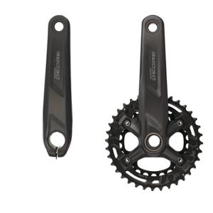 PEDALIER VTT DOUBLE 36-22D L170 ALU SHIMANO DEORE M4100 NOIR 10V 148 BOOST