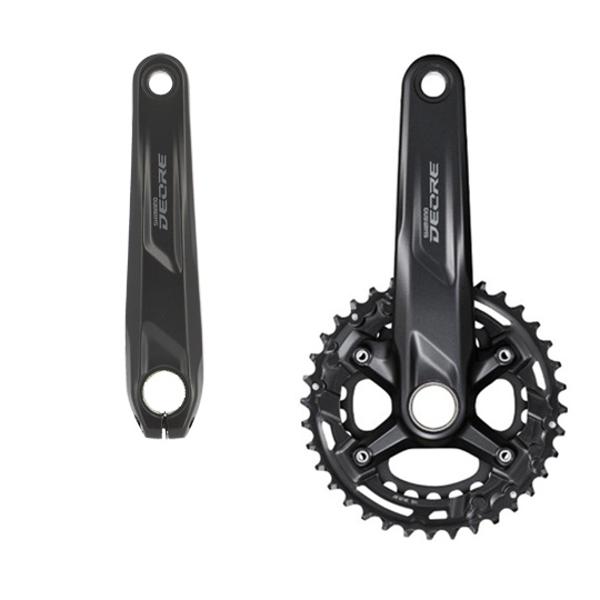 CHAINSET -MTB- DOUBLE 36-26 TEETH LENGTH: 175 ALU SHIMANO DEORE M4100 10 GEARS 148 BOOST