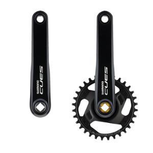 PEDALIER VTT MONO 30D L170 ALU SHIMANO CUES FC-U4000 9 / 10 / 11V (AXE 123MM)
