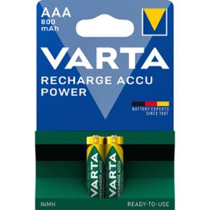 PILE RECHARGEABLE LR03 AAA VARTA 800 MAH (X2)