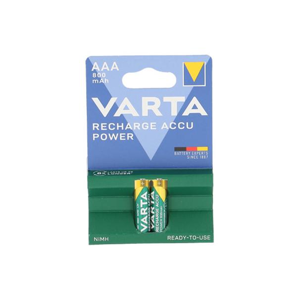 PILE RECHARGEABLE LR03 AAA VARTA 800 MAH (X2)