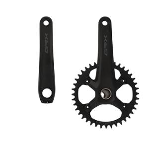 CHAINSET -ROAD/GRAVEL- MONO 40 TEETH LENGTH: 175 SHIMANO GRX RX610 BLACK 12 GEARS