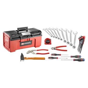 COMPOSITION 26 TOOLS IN PLASTIC BOX FACOM