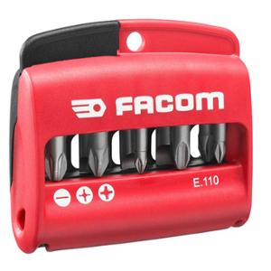BOÎTE DE 10 EMBOUTS MIXTES (FENTE, PH, PZ) FACOM