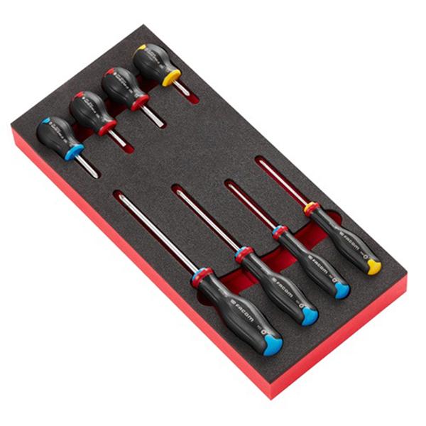MODULE MOUSSE 8 TOURNEVIS PROTWIST DONT 4 BOULE FACOM