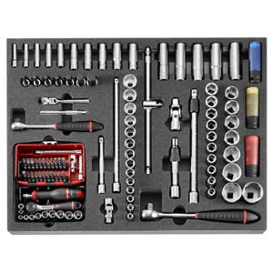 MODULE MOUSSE DOUILLES AVEC OUTILS N°1 / 4 POUR CM.LPF FACOM