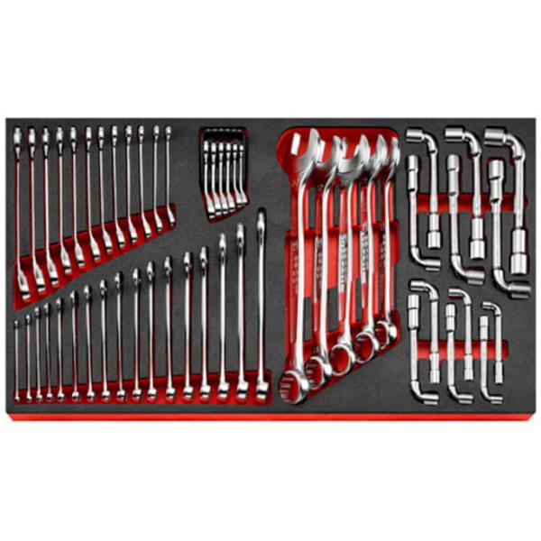 MODULE MOUSSE CLÉS AVEC OUTILS N°2 / 4 POUR CM.XLPF FACOM