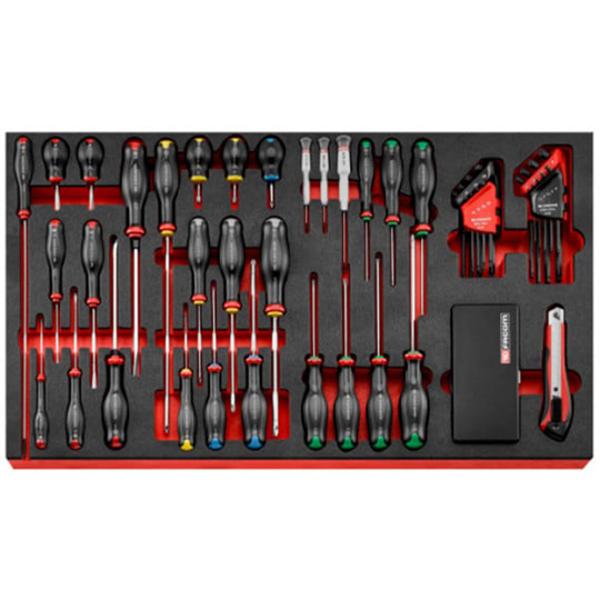 MODULE FOAM PRESENTATION WITH TOOLS N°3/4 FOR CM.XLPF FACOM