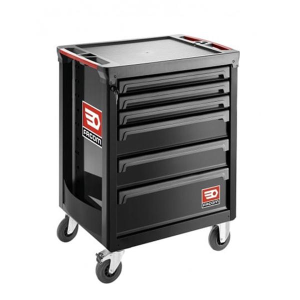 CARRO ROLLM3 6 CAJONES NEGRO FACOM