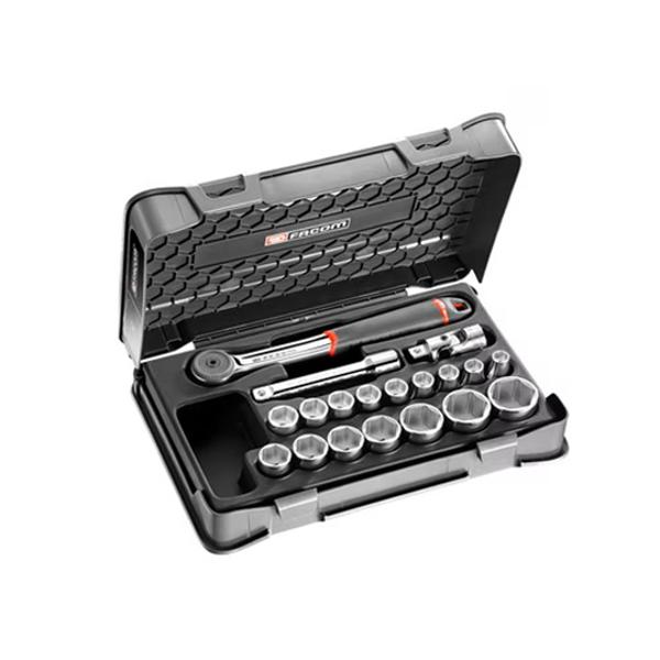 COFFRET CLIQUET + DOUILLES 1 / 2" FACOM