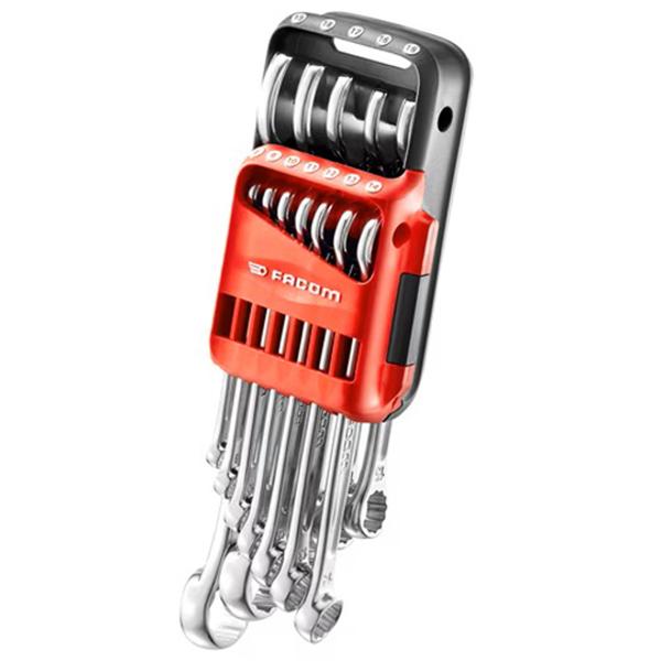SET OF 12 MIXED WRENCHES 440 (7 TO 19mm - IN A BAG JP FACOM
