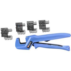 CRIMPING PLIERS + 4 DIE SETS FACOM
