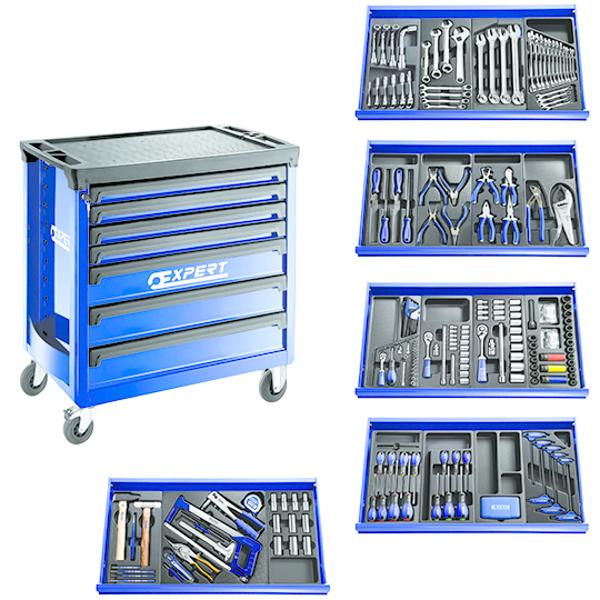 COMPO MAINTENANCE 250 OUTILS EN SERVANTE - EXPERT - E697624