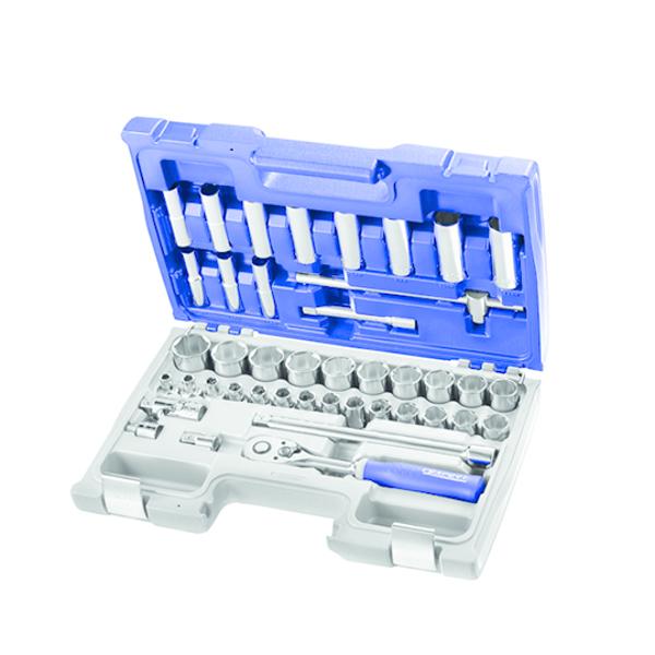 COMPOSITION DOUILLES 1 / 2" - 42 PCS - EXPERT - E032908