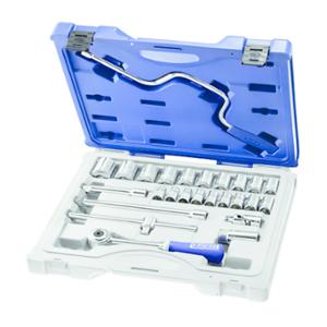 COFFRET DE DOUILLES 1 / 2" - 26 PIÈCES - EXPERT - E032943
